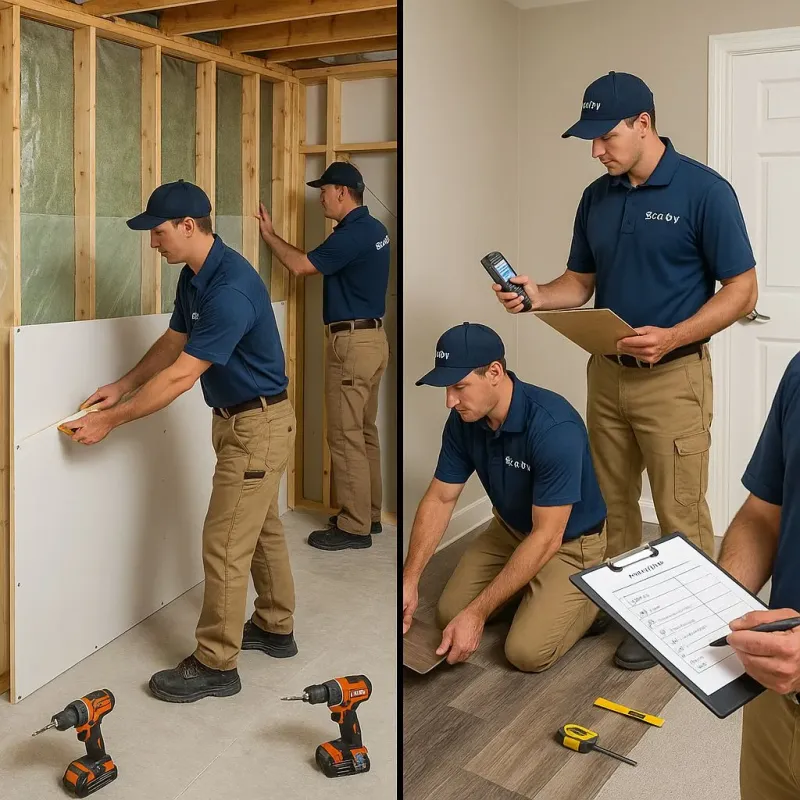 Repairs and Reconstruction process in Worcester County, MA