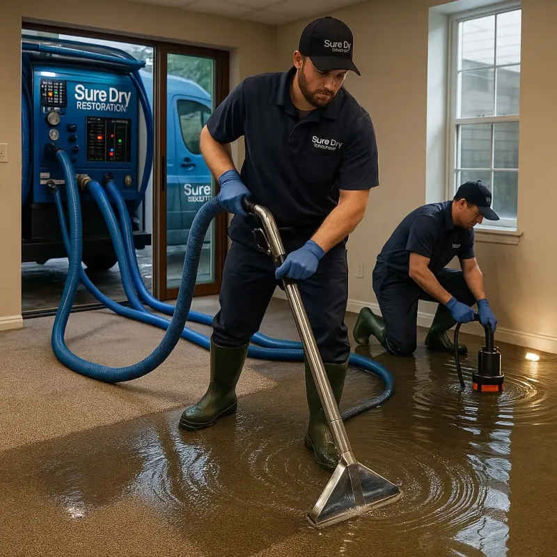 Water Extraction and Removal process in Worcester County, MA